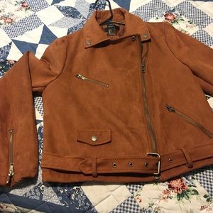 Forever 21 suede jacket
